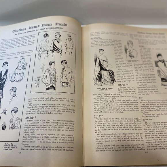 The Girl's Own Annual, Volume 50, Antique Cloth Covered HC Book - Picture 4 of 7